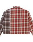 Boredom Kills Paradise Valley Flannel Red Brown
