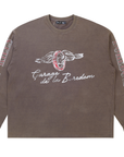 Boredom Kills Garage De La Boredom Longsleeve Vintage Grey