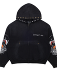 Boredom Kills BK Skull Sweatshirt Vintage Black
