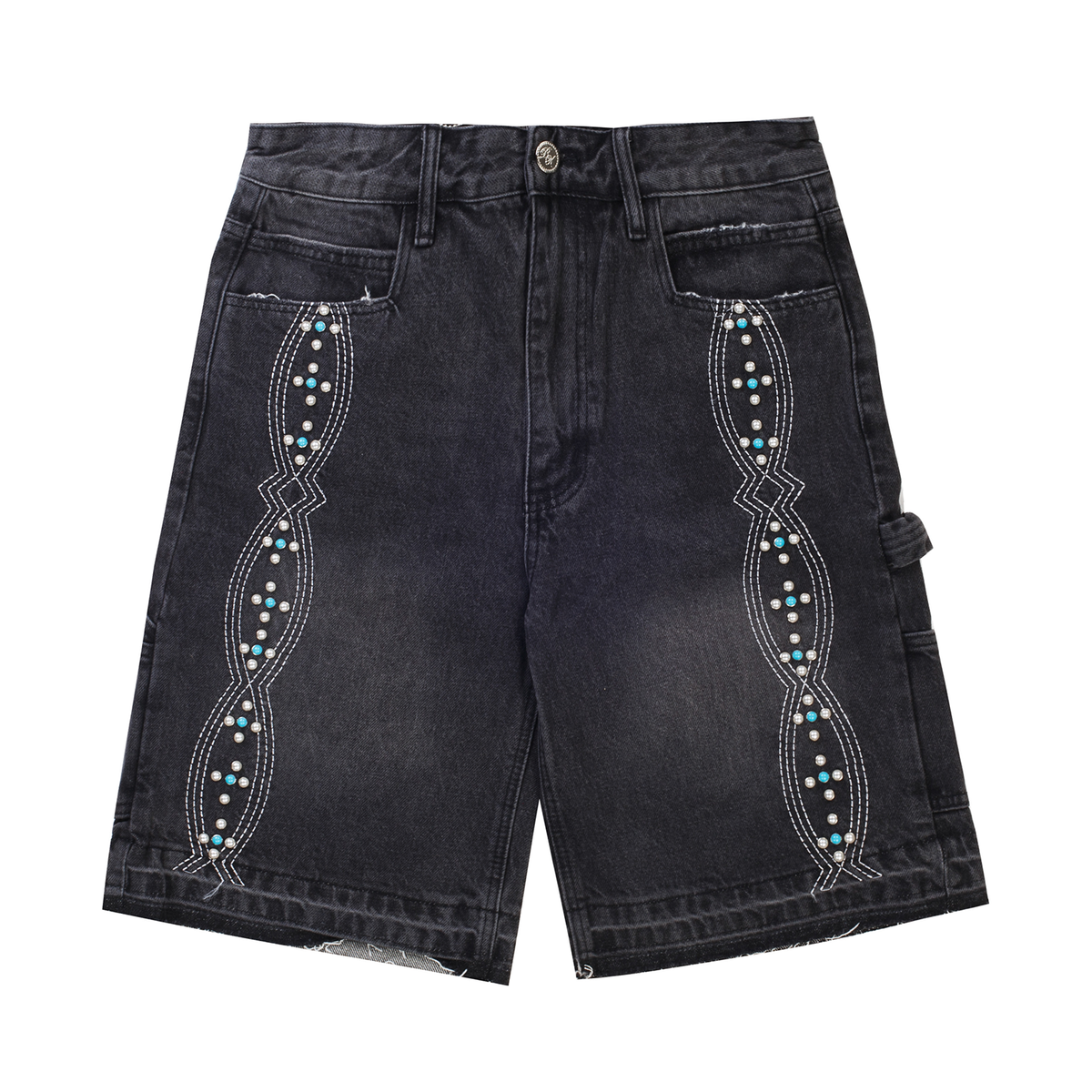 HC ES Jorts (Black Rinsed) – HAVEN COURT
