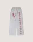 Boredom Kills Collegiate Sweatpants Grey