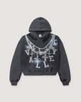 Vale Forever Bling Big Chain Sweatshirt Black