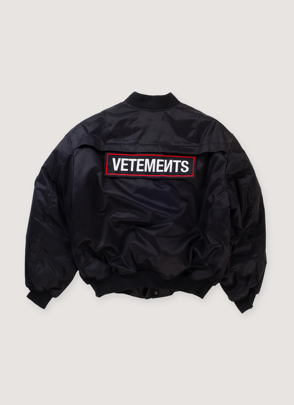 Vetements Police Bomber Black (Pre-Owned) alternate view - Shop at Pieces Los Angeles