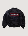 Vetements Police Bomber Black (Pre-Owned)