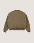 Boredom Kills Reversible Bomber Jacket Plaid / Olive