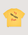 Gallery Dept. Boxing Merch Tee Gold