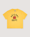 Gallery Dept. Boxing Merch Tee Gold
