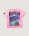 Hellstar Brainwashed World Tour Tee Vintage Pink