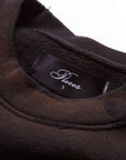 Pieces Paradise Crewneck Sweater Rusted Black
