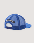 Chrome Hearts Camo Cemetery Cross Trucker Hat Blue