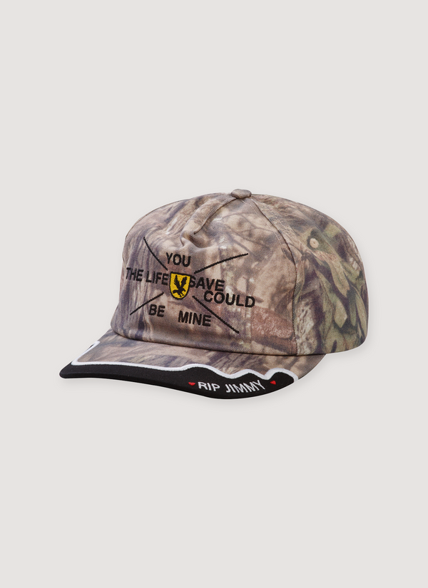 Paly Hollywood Life Saving 5 Panel Hat Camo Life Saving 5 Panel Hat Camo - Authenticated Hats | Pieces Los Angeles