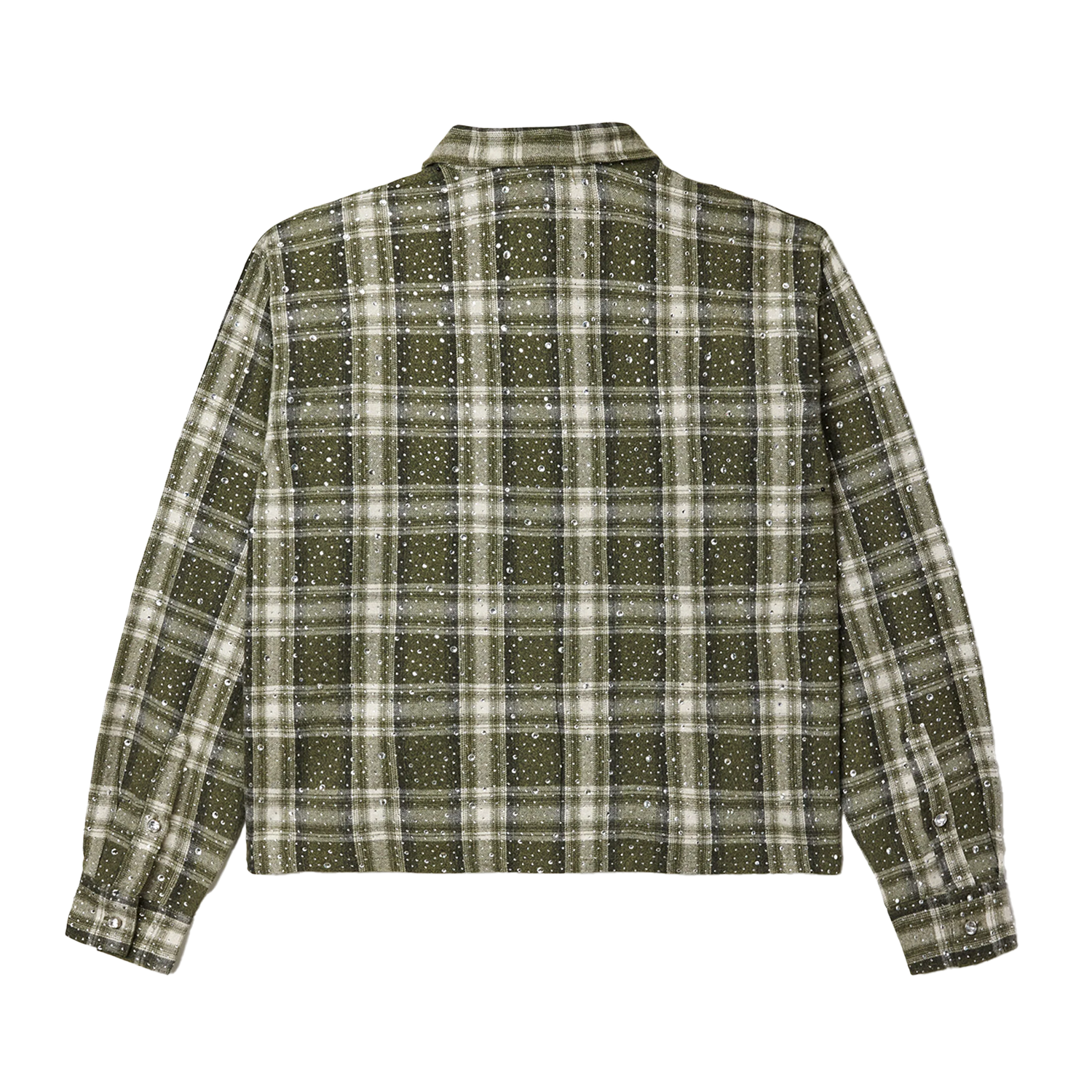 トップス VALE FOREVER CAMPFIRE FLANNEL Vale Forever Campfire Flannel Shirt Olive – PIECES