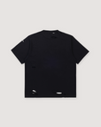 Balenciaga Caps Destroyed Tee Black