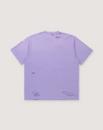 Balenciaga Caps Destroyed Tee Purple