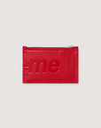 Supreme Leather Zip Card Holder