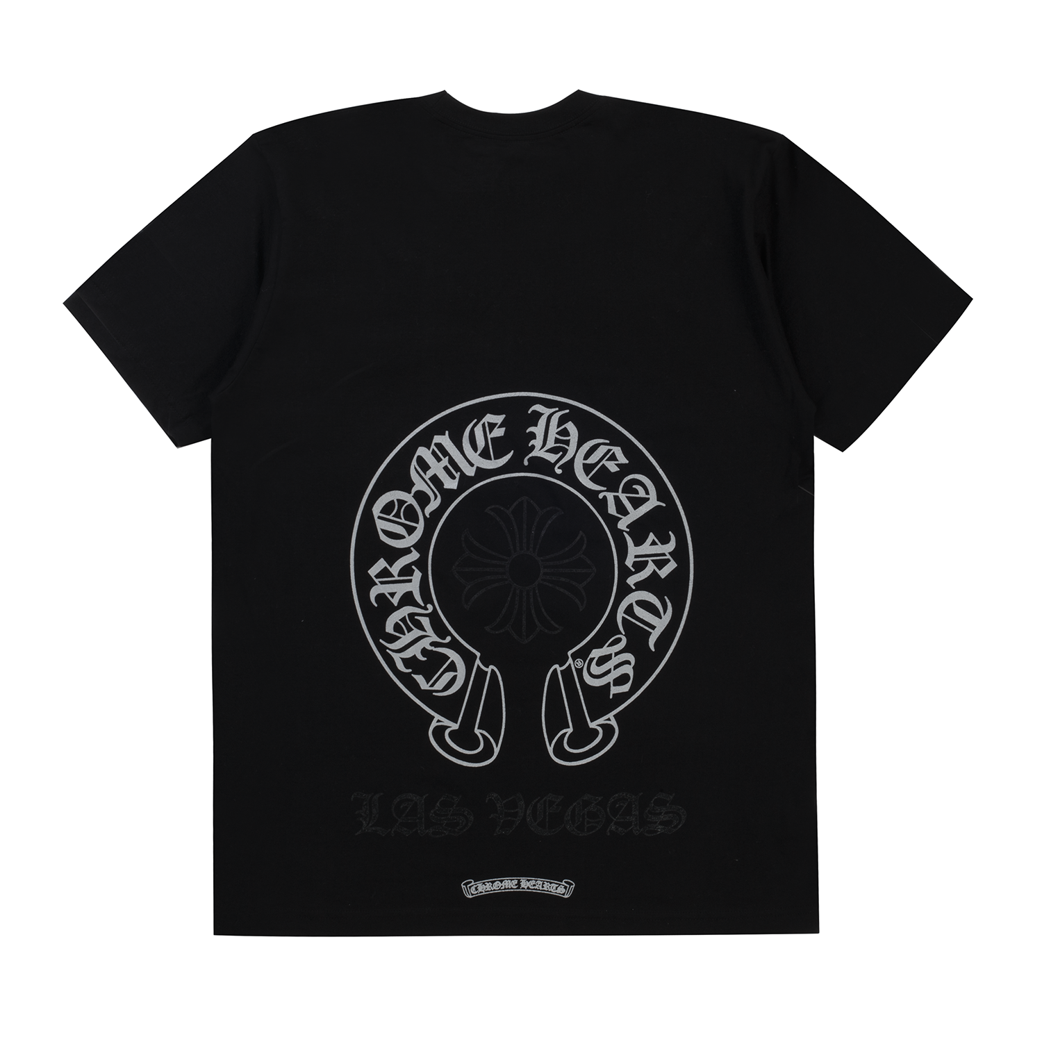限定◆CHROME HEARTS◆LASVEGAS 20TH ANNIVERSARY HORSESHOE TEE Chrome Hearts 20th Anniversary Las Vegas Horseshoe Tee Black