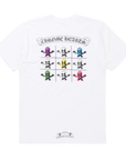 Chrome Hearts Foti Multicolored Logo Tee White