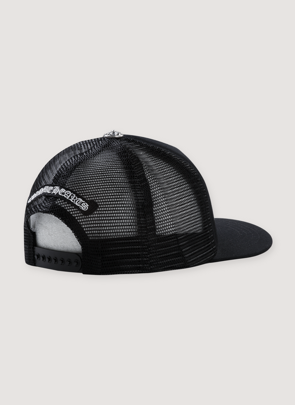 Chrome Hearts Cemetery Cross Pony Hair Trucker Black alternate view - Shop at Pieces Los Angeles