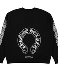 Chrome Hearts Horseshoe Crewneck Black