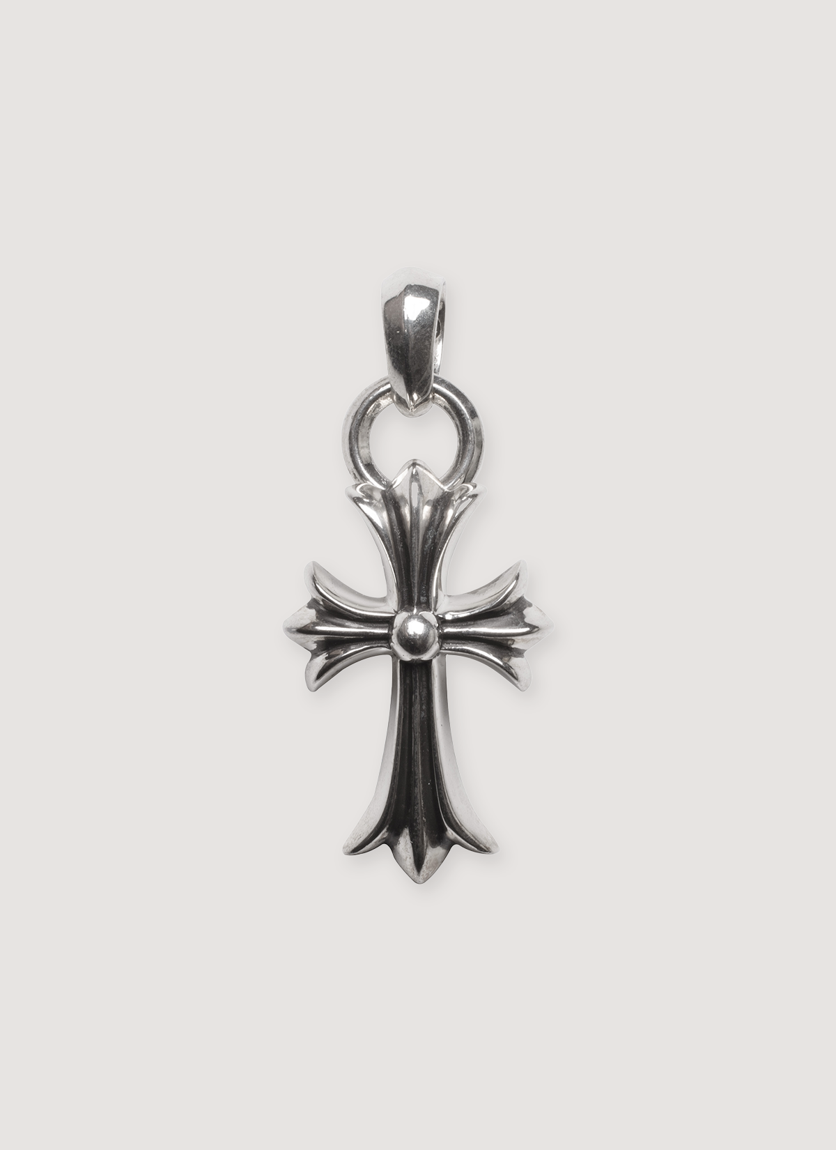 Large Cross With Bale Pendant Silver – PIECES