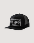 Chrome Hearts London Trucker Hat Black