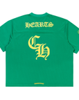 Chrome Hearts Short Sleeve Mesh Jersey Green