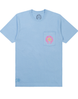 Chrome Hearts Miami Art Basel Horseshoe Tee Baby Blue