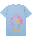 Chrome Hearts Miami Art Basel Horseshoe Tee Baby Blue