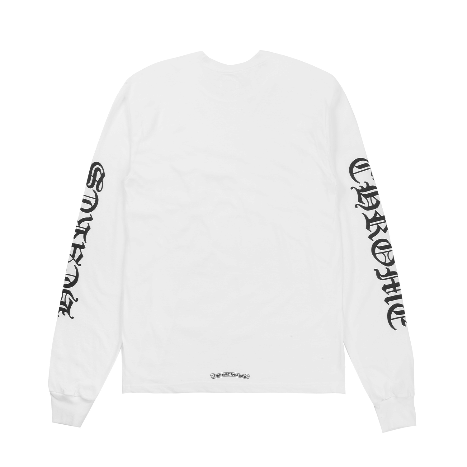 Chrome Hearts Neck Logo Longsleeve White Black – PIECES Chrome Hearts Neck Logo Longsleeve White Black – PIECES