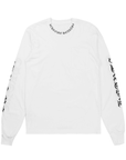 Chrome Hearts Neck Logo Longsleeve White Black