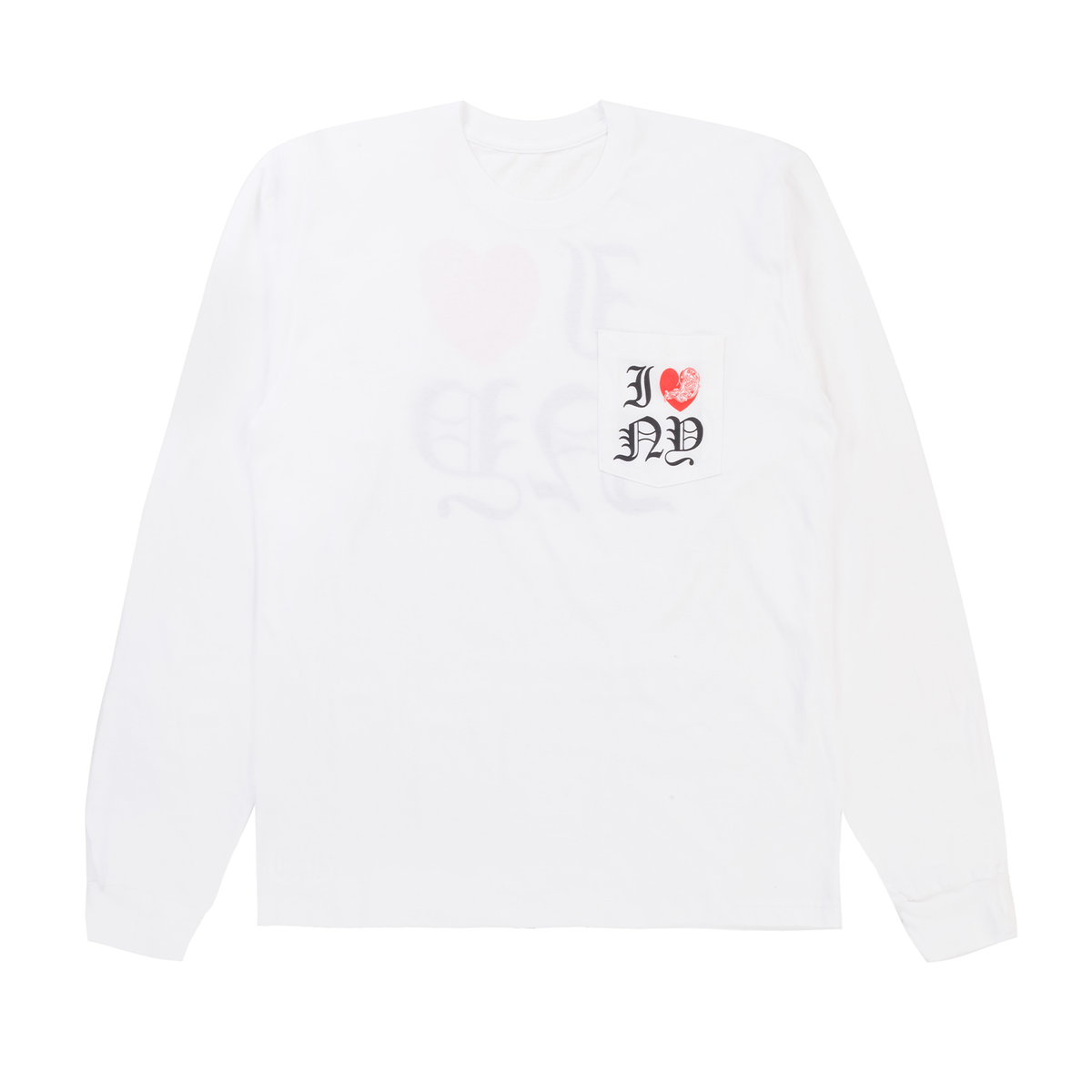 希少品◆CHROME HEARTS◆I HEART NY ロングTシャツ \
