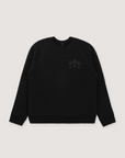 Chrome Hearts 711 Cemetery Cross Crewneck Sweater Black