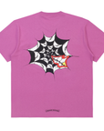 Chrome Hearts Matty Boy Spiderweb Tee Purple