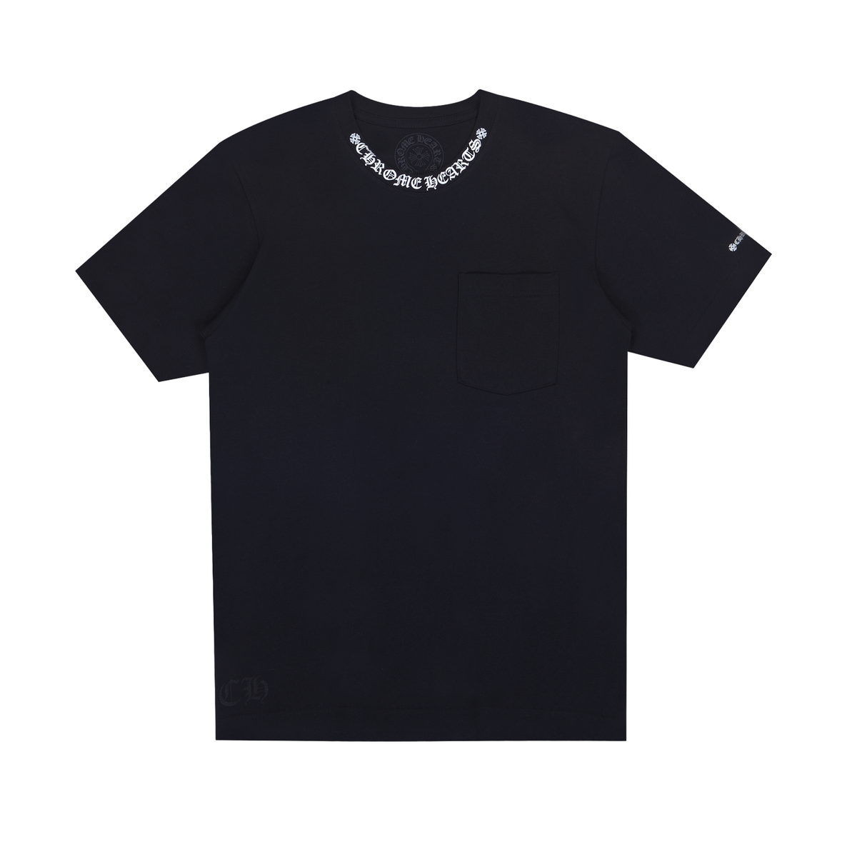 Chrome Hearts Neck Logo Blue Script Logo Tee 半袖 Tシャツ Chrome Hearts Blue Script Tee | SHENGLI ROAD MARKET