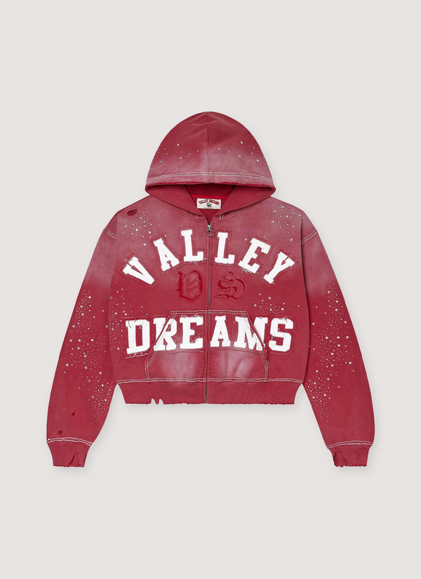 Vale Forever Classico Zip Up Sweatshirt Classico Zip Up Sweatshirt - Authenticated Sweatshirts | Pieces Los Angeles