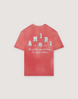 Amiri Collegiate Tee Red