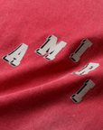 Amiri Collegiate Tee Red