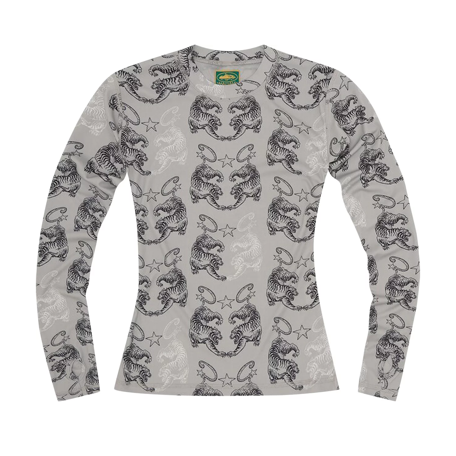 Corteiz Tiger Mesh Longsleeve Grey (Womens)