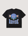 Rhude Cotsworld Crest Tee Vintage Black