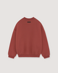 Essentials Fleece Crewneck Crimson