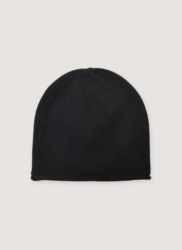 Birth of Royal Child Cross-Patch Leather Beanie Black alternate view - Shop at Pieces Los Angeles