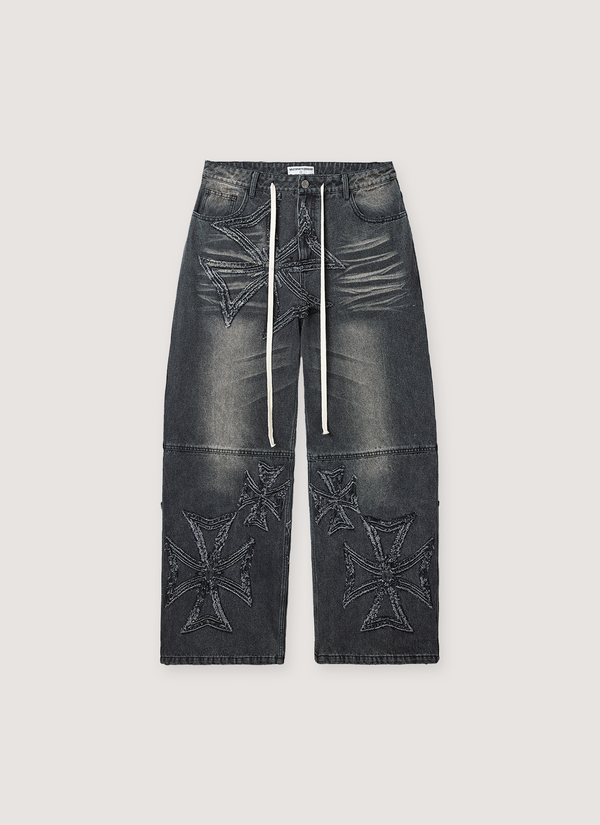 Vale Forever Croxxx Denim Black Croxxx Denim Black - Authenticated Jeans | Pieces Los Angeles