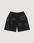 Denim Tears Mono Wreath Sweatshorts Black