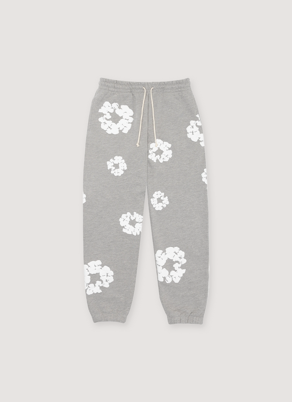 Denim Tears Cotton Wreath Sweatpants Grey Cotton Wreath Sweatpants Grey - Authenticated Sweatpants | Pieces Los Angeles