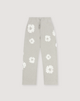 Denim Tears Cotton Wreath Open Hem Sweatpants Grey