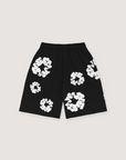 Denim Tears Cotton Wreath Sweatshorts Black