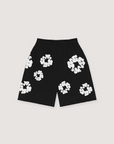 Denim Tears Cotton Wreath Sweatshorts Black