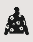 Denim Tears Cotton Wreath Zip Up Sweatshirt Black