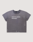 Enfants Riches Déprimés Classic Logo Tee Damaged Black