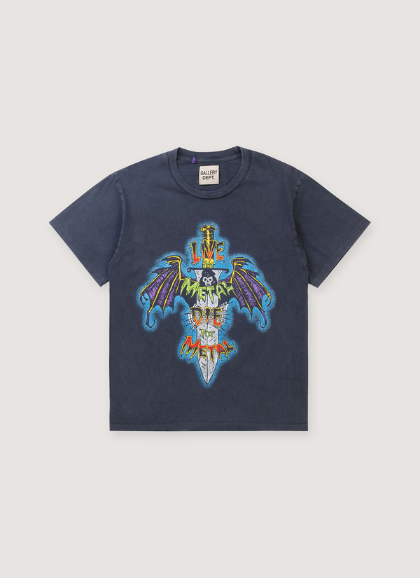 Gallery Dept. Die for Metal Tee Graphite Die for Metal Tee Graphite - Authenticated T-shirts | Pieces Los Angeles